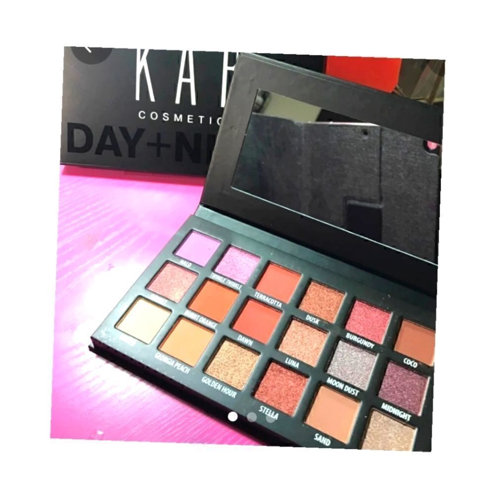 KAB Cosmetics Day & Night Palette 18 Shades MSRP $52